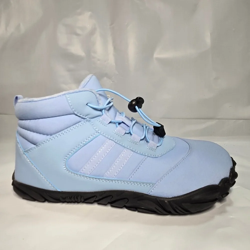 Barefoot Winter Boot Faux Fur Lined Minimalist Zero Drop Unisex 40 M7/7.5 W9/9.5